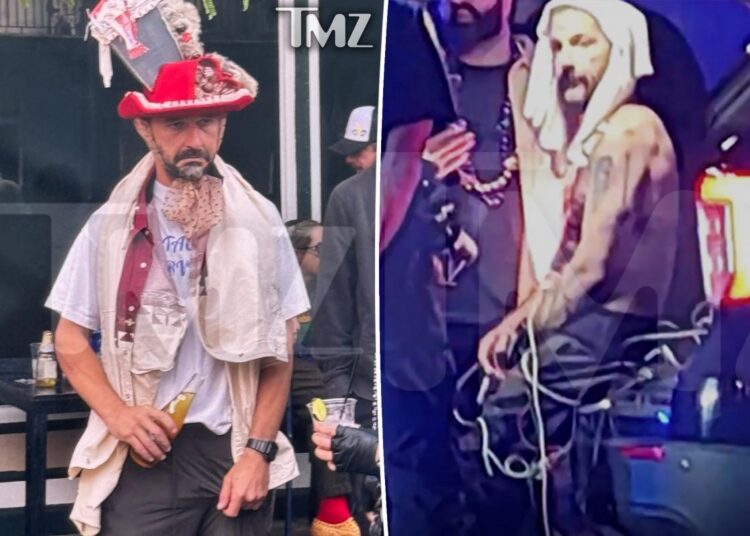 Shia LaBeouf immediately returns to partying at Mardi Gras after release from jail