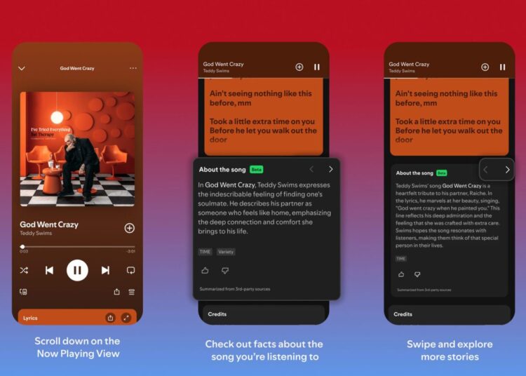 Spotify experiment tells the backstory of what you’re listening to