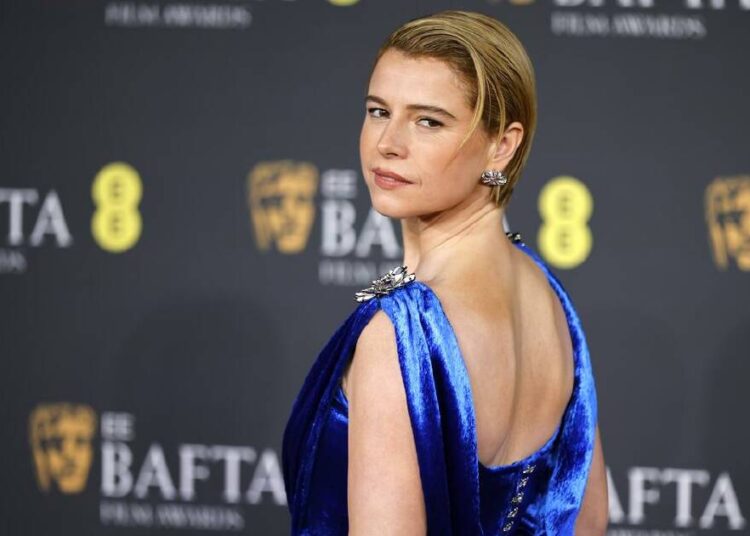 Jessie Buckley is tipped for the best actress gong for her performance in Hamnet. (EPA PHOTO)