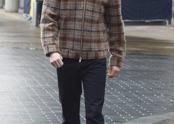 Some of music's biggest names have descended upon Manchester as the city gears up to host its very first BRIT Awards (Host Jack Whitehall pictured yesterday)