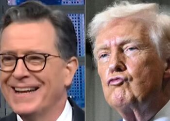 Stephen Colbert Stunned By Trump's 'Women' Comment