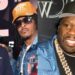 (L-R) Domani, T.I. and 50 Cent.