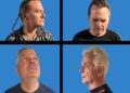 Promotional photo of Tomahawk in 2026 featuring guitarist Duane Denison, vocalist Mike Patton, drummer John Stanier, and bassist Trevor Dunn.