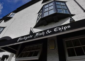 Parkgate Fish & Chips, Parkgate, Wirral. Photo by Colin Lane