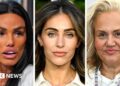 Katie Price, Lydia Millen and Caroline Hirons