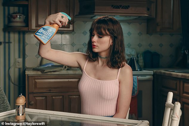 Taylor Swift has revealed how her star-studded music video for Opalite came to be