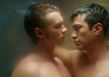 Connor Storrie, left, and Hudson Williams