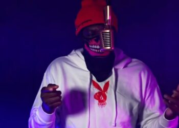 A screenshot from a YouTube music video by suspect Terrell Campbell, 29. Investigators say the aspiring hip-hop artist posted the video, in which he boasted about an acid attack.