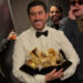 Bad Bunny posts a photo from Grammys night. Source: Bad Bunny (@badbunnypr) on Instagram.