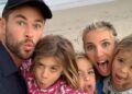 Rise of the celebrity 'Staddys': The Hollywood hunks who paused their careers to raise their children (Chris Hemsworth pictured with his wife Elsa Pataky and children)