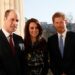 The Prince and Princess of Wales with Prince Harry