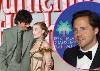 Margot Robbie's husband is apparently not happy with her press tour alongside costar Jacob Elordi. MEGA