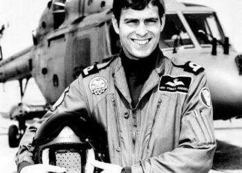 Prince Andrew, who joins 702 Naval Air Squadron at Portland, Dorset.