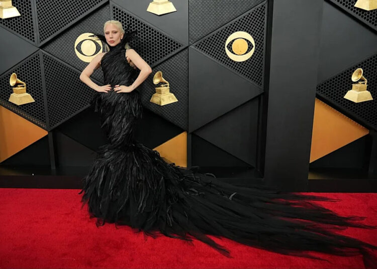 Lady Gaga is known for her stunning outfits and didn't disappoint at the Grammys