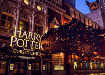Harry Potter and the Cursed Child Theater Marquee