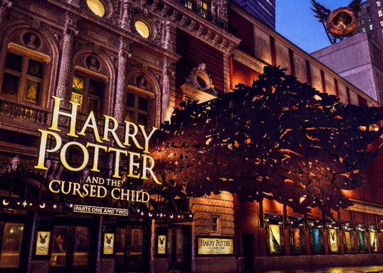 Harry Potter and the Cursed Child Theater Marquee