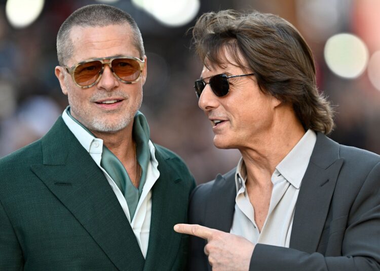 Brad Pitt and Tom Cruise