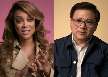 Tyra Banks and Ken Mok on 'Reality Check: Inside America's Next Top Model' Netflix (2)