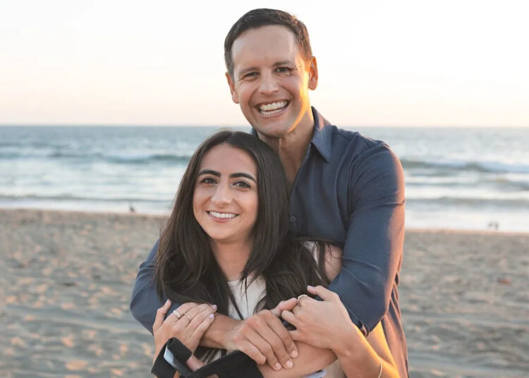 Cody Bryant with Haley Woloshen in June 2024 Amanda Gillian