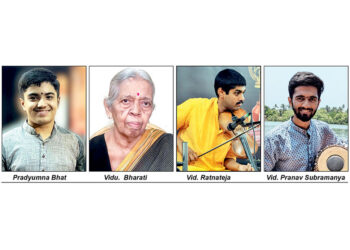 Twin music events on Sunday at Vasudevacharya’s House