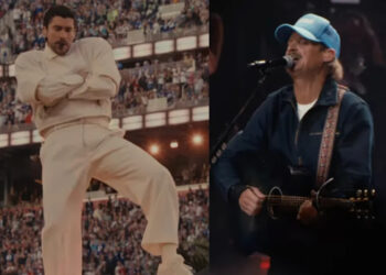 The two halftime shows.NFL&sol;Turning Point USA