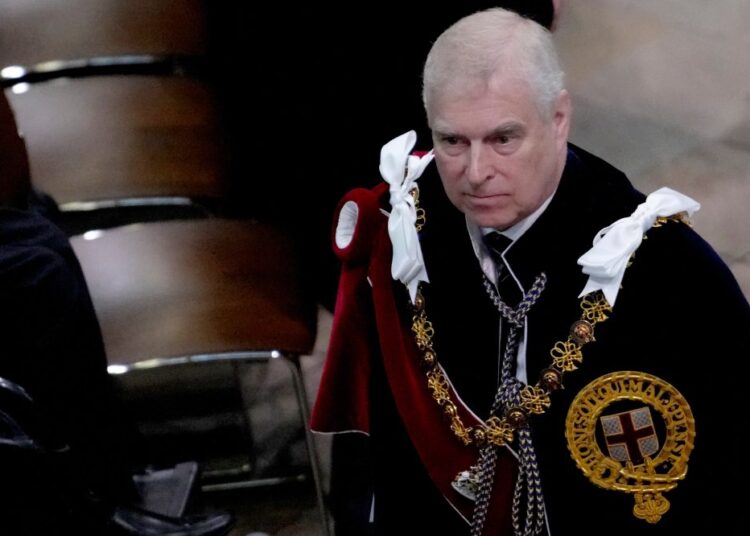 UK Government Considers Removing Andrew from Royal Line of Succession