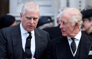 According to a Buckingham Palace spokesperson, King Charles expressed concerns over allegations against his brother and his links with Epstein. (File Photo/REUTERS)