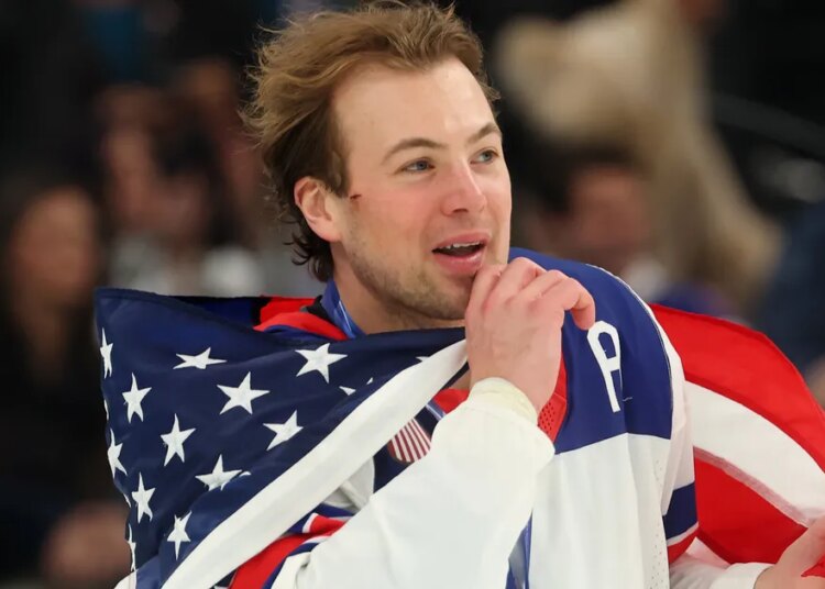U.S. Men's Hockey Player Clarifies Response To Trump's Joke