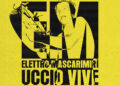 Uccio Vive by Elettro Mascarimirì cover artwork. A yellow cover with an illustration of a man.