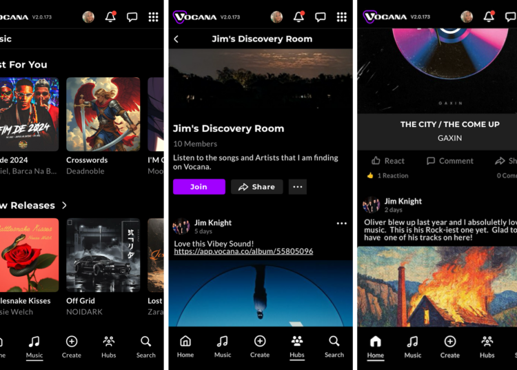 Vocana Ushers in a New Generation of Streaming and Fan Interaction for Independent Artists