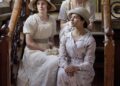 Michelle Dockery, Jessica Brown Findlay and Laura Carmichael in Downton Abbey
