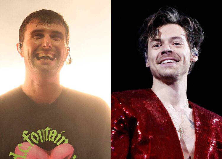 Watch Fred Again.. debut new Harry Styles song 'Coming Up Roses' at London show