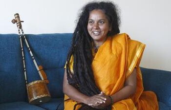 Baul stalwart Parvathy Baul to perform at the 8th edition of the Root Music Festival (Yogendra Kumar/HT PHOTO)