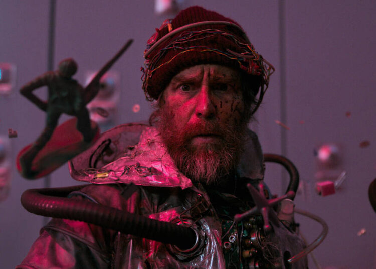 Sam Rockwell in "Good Luck, Have, Don't Die." (Briarcliff Entertainment)