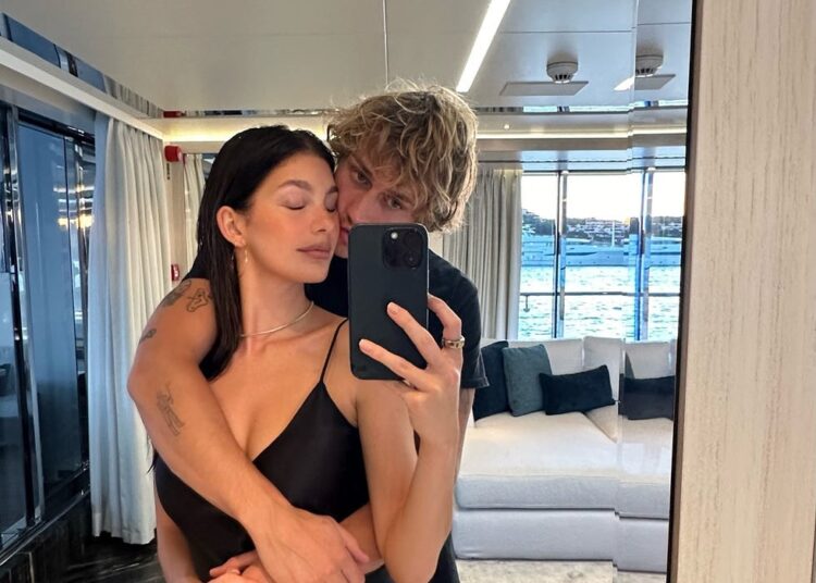 Camila Morrone and Cole Bennett