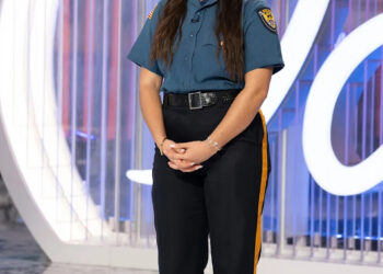 Julia Sienna Santiago, a graduate of Howell High School’s Fine and Performing Arts Center, on the Feb. 16 2026 episode of "American Idol."