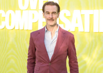 James Van Der Beek on the red carpet