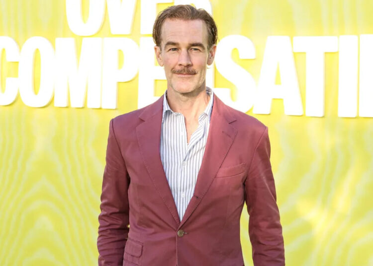 James Van Der Beek on the red carpet