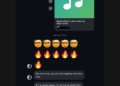 Taylor Swift sharing Travis Kelce's DMs with Chris Lake