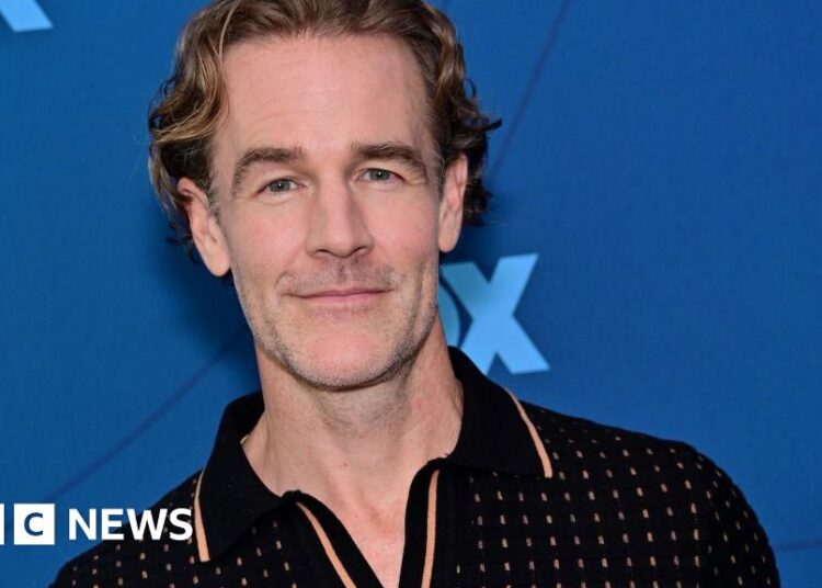 Why did former teen superstar James Van Der Beek need help to pay his medical bills?