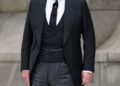 Prince Andrew in a black suit
