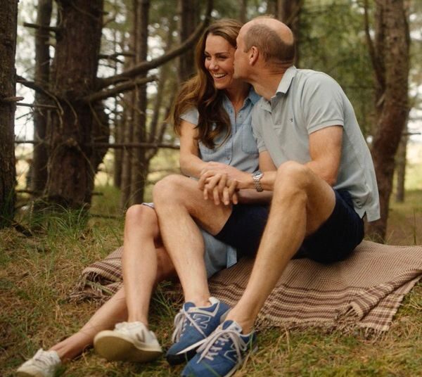 The Prince and Princess of Wales released this picture for Valentine's Day in 2025. Pic: Instagram