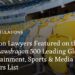 Winston Lawyers Featured on the 2026 Lawdragon Leading Global Entertainment, Sports & Media Lawyers List