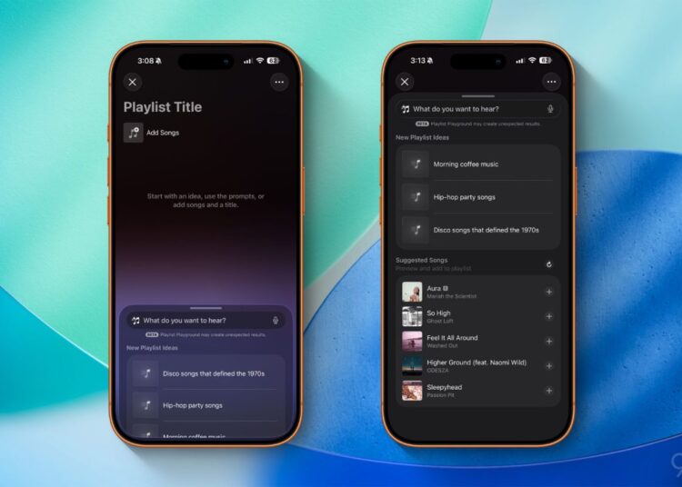 iOS 26.4 beta adds new 'Playlist Playground' AI feature for Apple Music