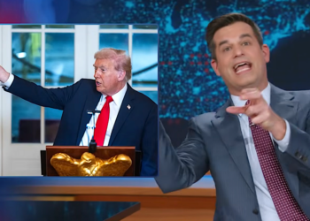 ‘Daily Show’ Brutally Connects Trump’s Arch Excess To Life With Melania