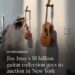 $1-billion guitar collection goes to auction in New York