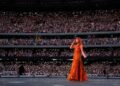 Taylor Swift on stage