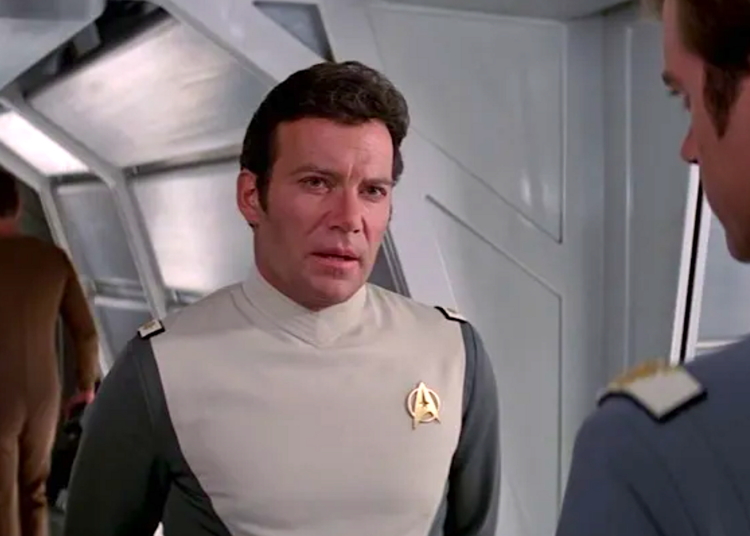 a sci-fi character on a starship