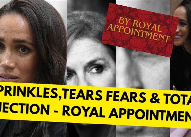 SPRINKLES , TEARS & TOTAL REJECTION – BY ROYAL APPOINTMENT #royal #britishroyalfamily #princeharry