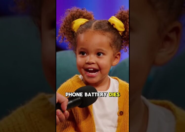 Little Girl Exposes Mom’s Endless Phone Gossip on Live TV 📱 | Cute & Wholesome #Shorts